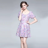 Lexis 3D Floral Dress