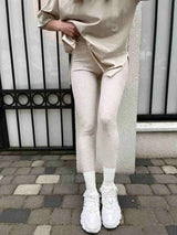 Lateno Premium Fleece Leggings - Alamode By Akanksha