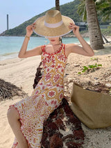 Scilla Luxe Summer Midi Dress - Alamode By Akanksha