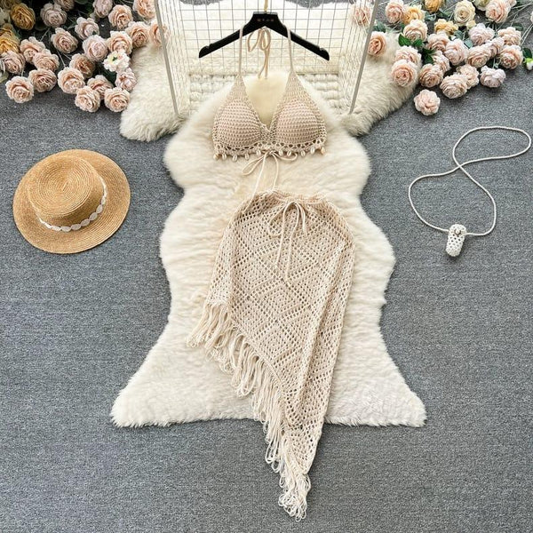 Melsa Crochet Coord Set - Alamode By Akanksha