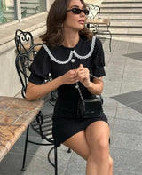 Suzie Doll Collar Statement Dress - Alamode By Akanksha