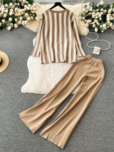 Hanoi Knitted Coord Set - Alamode By Akanksha