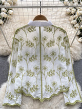 Andrew Embroidered Cotton Shirt