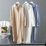 Lumia Luxe Cotton Long Shirt/ Dress