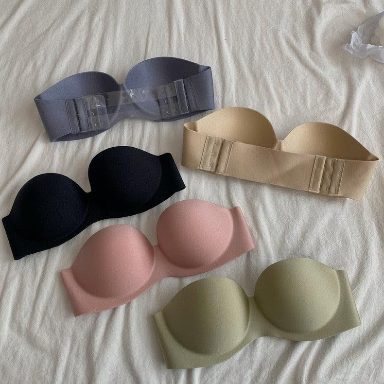 Lizzy Strapless Seamless Bralettes - Wardrobe Essentials - Alamode By Akanksha