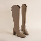 Oslo Knee High Leather Boots