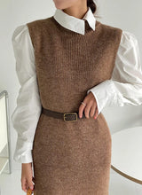 Rida Premium Winter Coord Set- Top with Dress and Belt