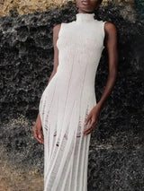 Raven Luxe Soft Knit Dress - Alamode By Akanksha