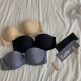 Lizzy Strapless Seamless Bralettes - Wardrobe Essentials - Alamode By Akanksha