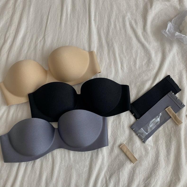 Lizzy Strapless Seamless Bralettes - Wardrobe Essentials - Alamode By Akanksha