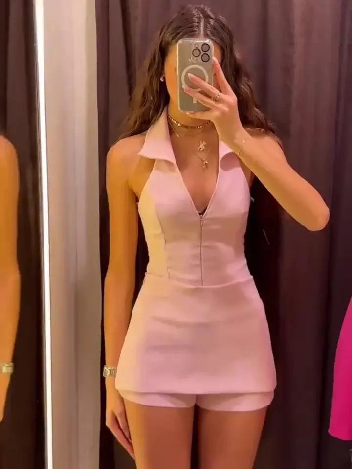 Hellor Luxe Co-ord Set in Blush