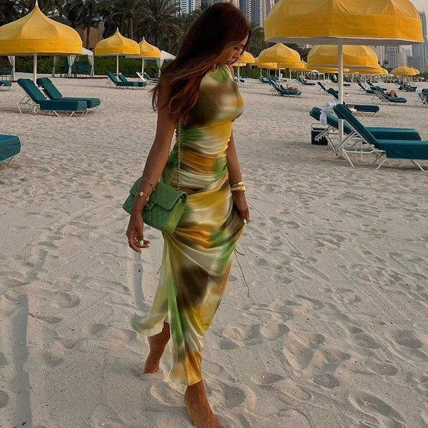 Harriot Bodycon Summer Dress - Alamode By Akanksha