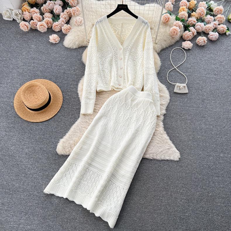 Kiley Knitted Premium Woolen Coord Set - Alamode By Akanksha