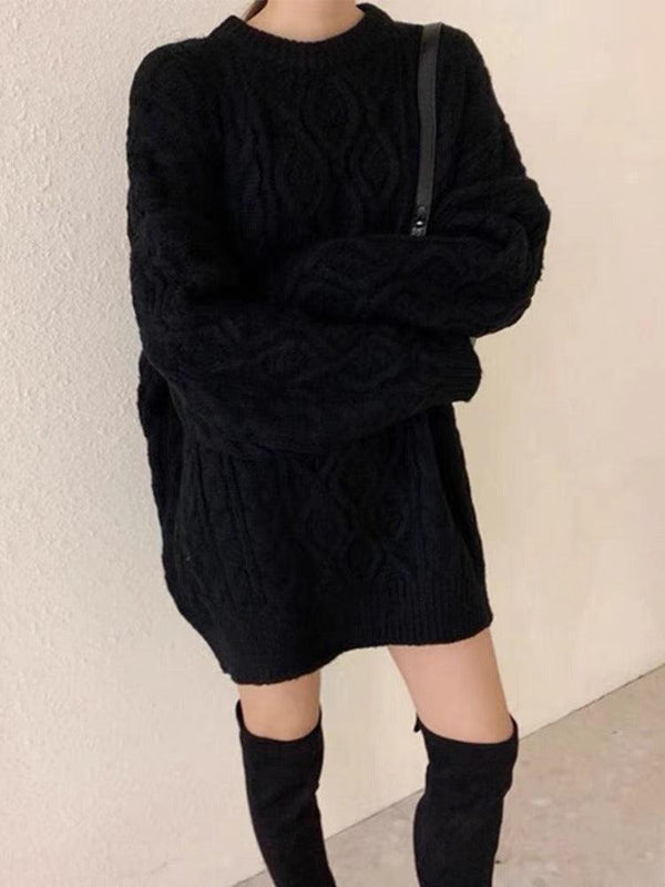 Zola Knitted Woolen Dress - Alamode By Akanksha