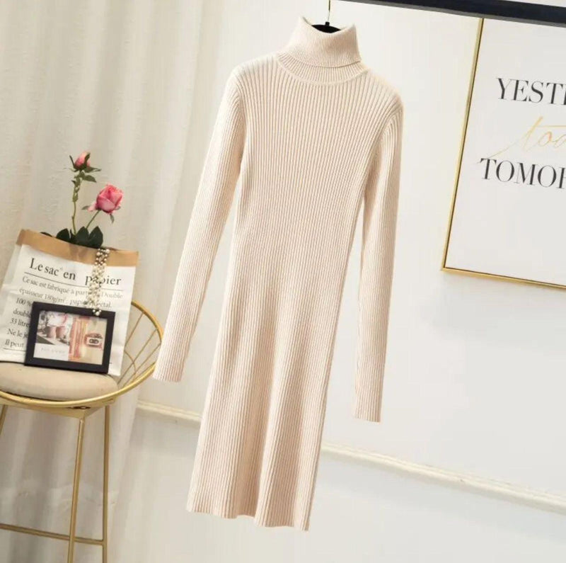 Vienna Knit Midi Dress - Alamode By Akanksha