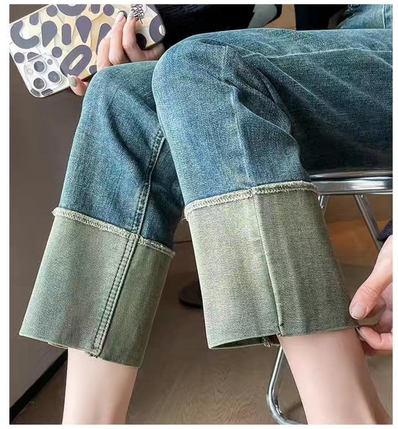 Moscow Cropped Denim Jeans - Alamode By Akanksha