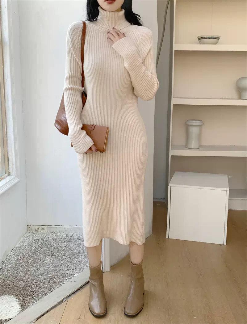 Vienna Knit Midi Dress - Alamode By Akanksha