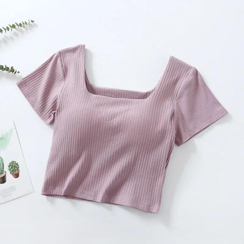 Levo Summer Tops with Inbuilt Bra - Alamode By Akanksha