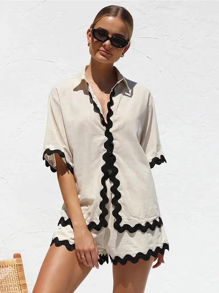 Somberset Summer 2 Pc Coord Set - Alamode By Akanksha