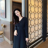 Louisa Woolen A-Line Dress - Alamode By Akanksha