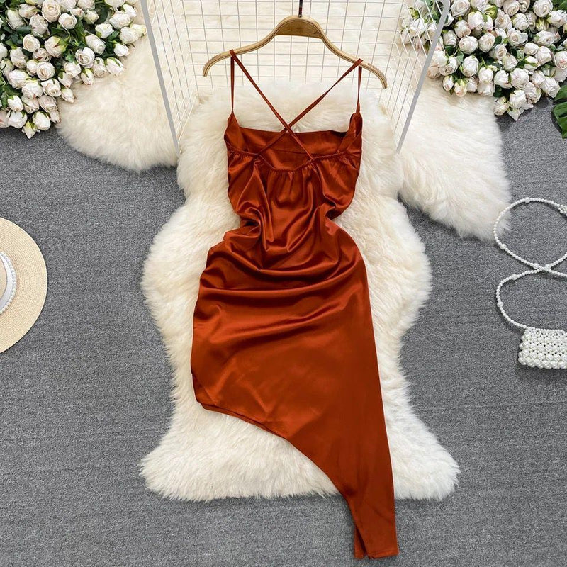 Rory Luxury Satin Dress - Alamode By Akanksha