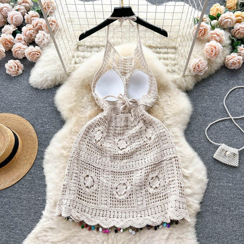 Ewon Crochet Dress
