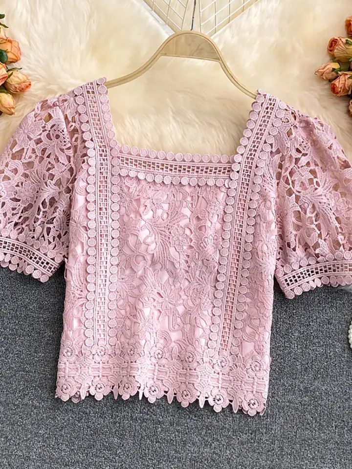 Meltem Crochet Blouse - Alamode By Akanksha