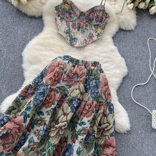 Taisiya Vintage Coord Set - Alamode By Akanksha