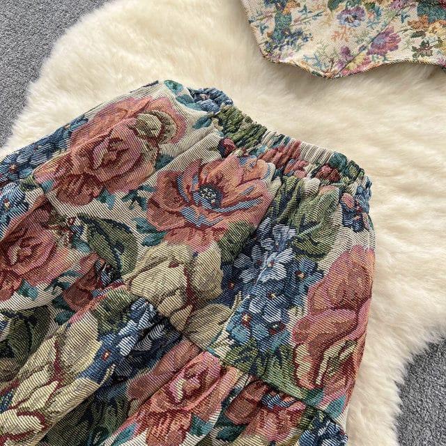 Taisiya Vintage Coord Set - Alamode By Akanksha