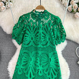 Anfisa Crochet Dress - Alamode By Akanksha