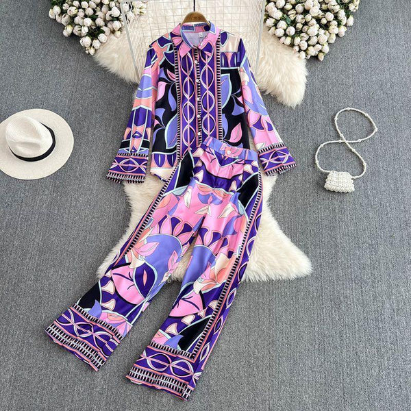 Skye Abstract Coord Set - Alamode By Akanksha