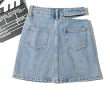 Mallory Denim Skirt - Alamode By Akanksha