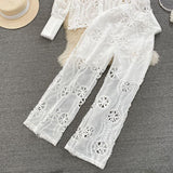 Belleza Summer Coord Set in White - Alamode By Akanksha