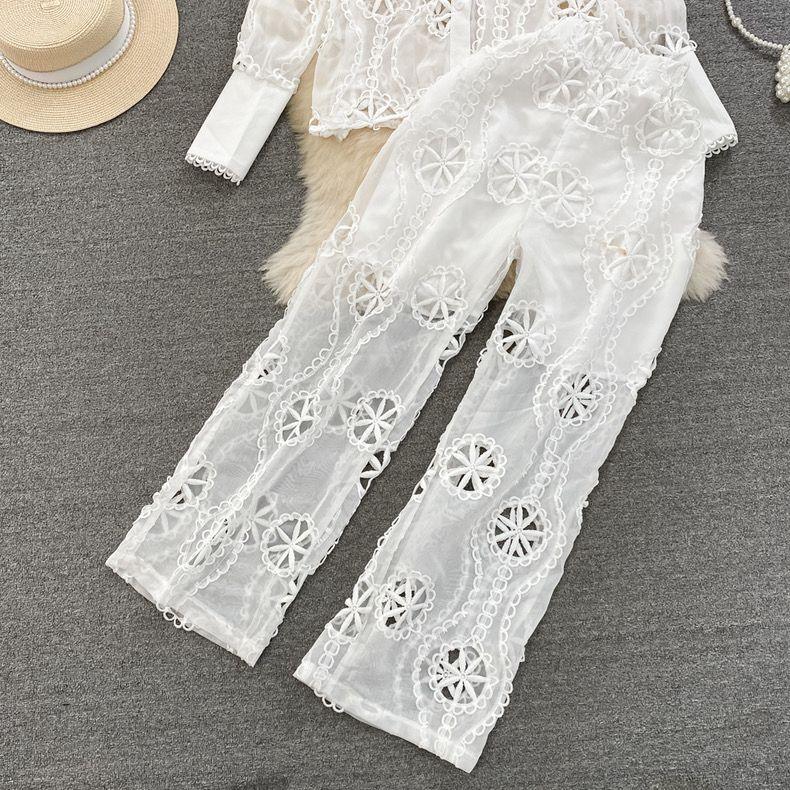 Belleza Summer Coord Set in White - Alamode By Akanksha