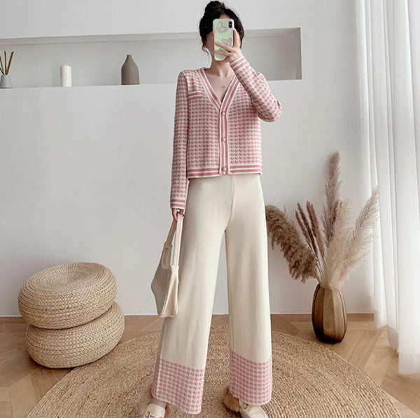 Loretta Woolen Coord Set - Alamode By Akanksha