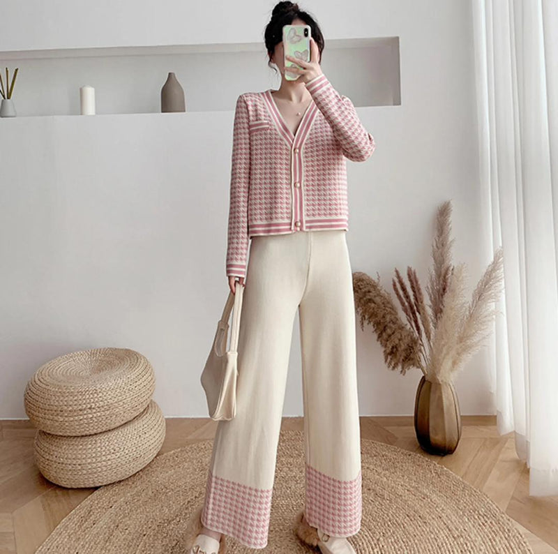 Loretta Woolen Coord Set - Alamode By Akanksha