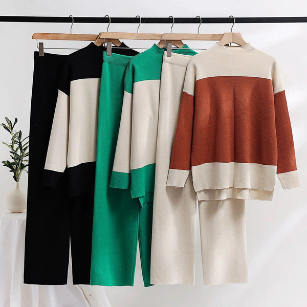 Latifah Woolen Coord Set - Alamode By Akanksha