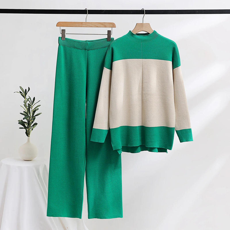 Latifah Woolen Coord Set - Alamode By Akanksha
