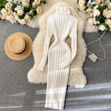 Macy Woolen Bodycon Dress - Alamode By Akanksha