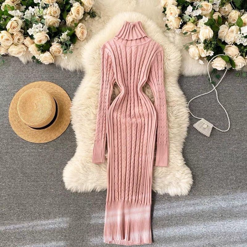 Macy Woolen Bodycon Dress - Alamode By Akanksha