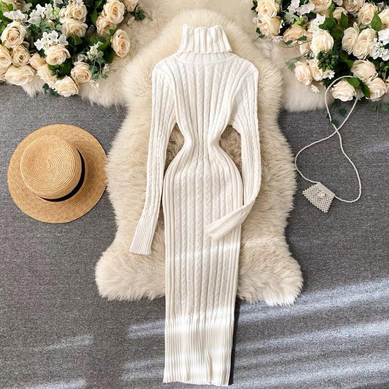 Macy Woolen Bodycon Dress - Alamode By Akanksha