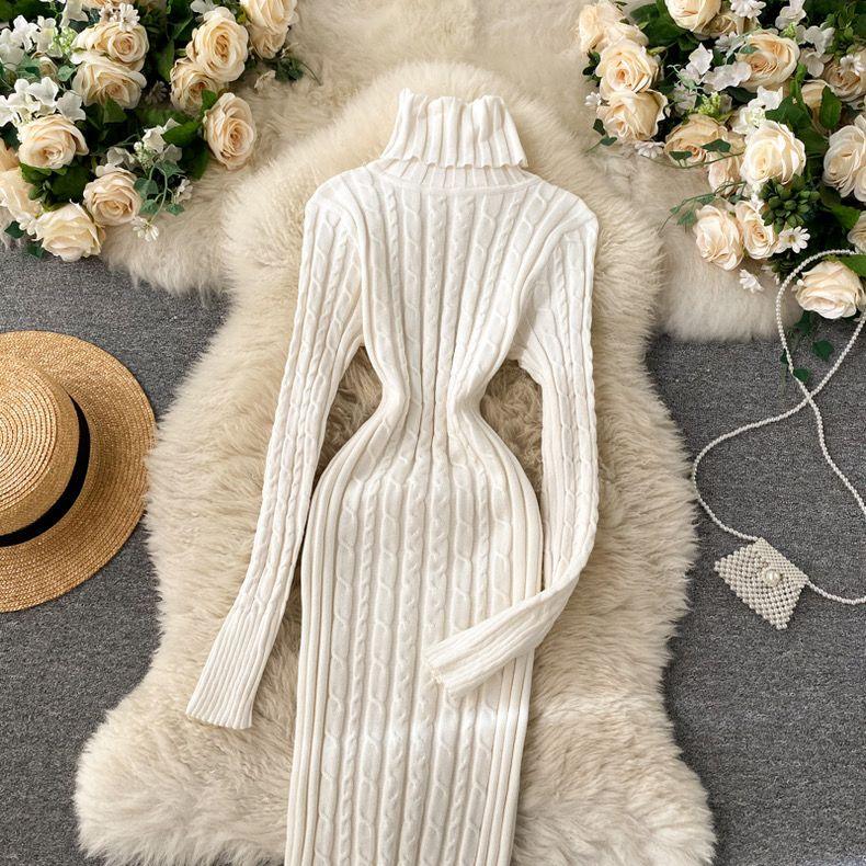 Macy Woolen Bodycon Dress - Alamode By Akanksha