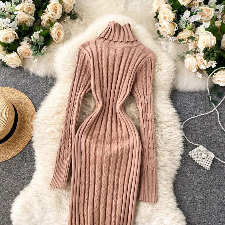 Macy Woolen Bodycon Dress - Alamode By Akanksha