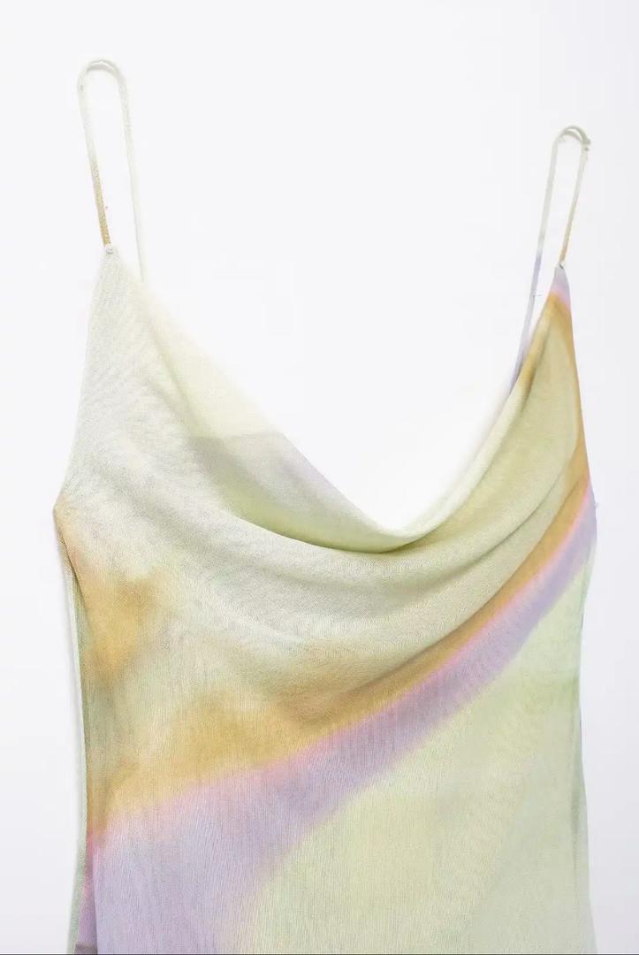 Tie And Dye Summer Holiday Dress