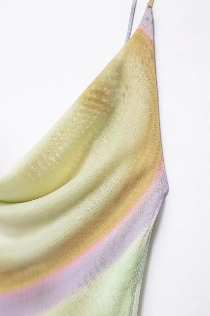 Tie And Dye Summer Holiday Dress