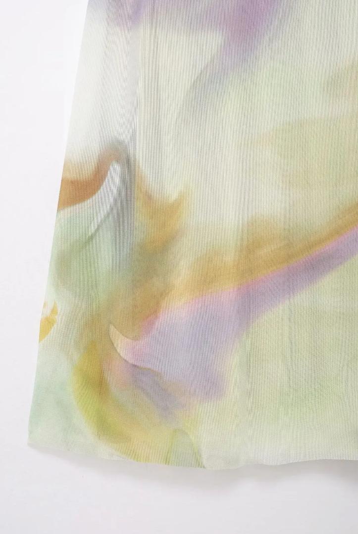 Tie And Dye Summer Holiday Dress