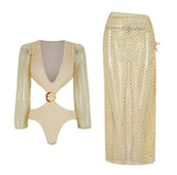 Sena Swimsuit With Skirt