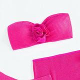 Nina Rosette Bikini With Skirt