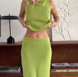 Seri Luxe Soft Knit Coord Set -Resortwear