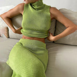 Seri Luxe Soft Knit Coord Set -Resortwear